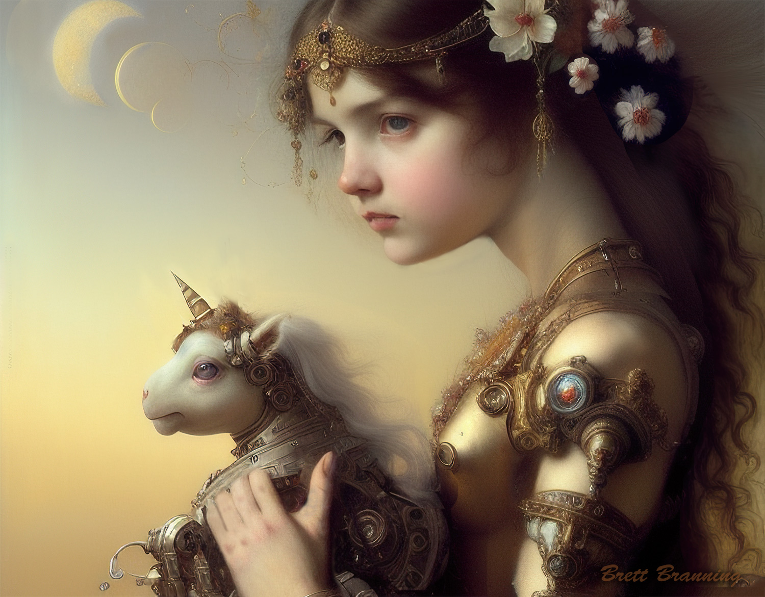 Baby Unicorn — Brett Branning artwork