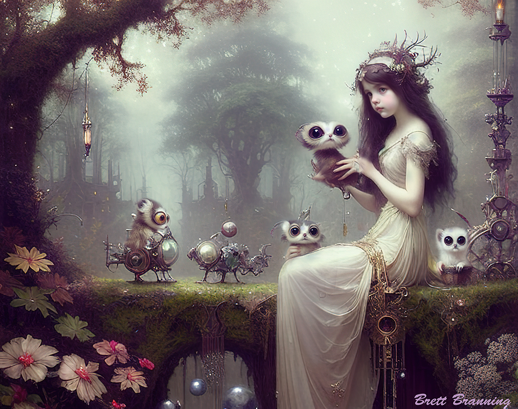Evangeline — Brett Branning artwork