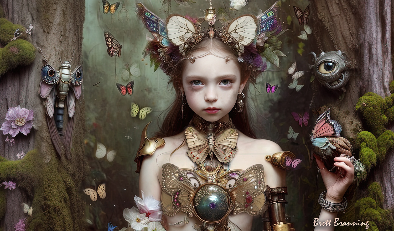 Butterfly Princess — Brett Branning artwork