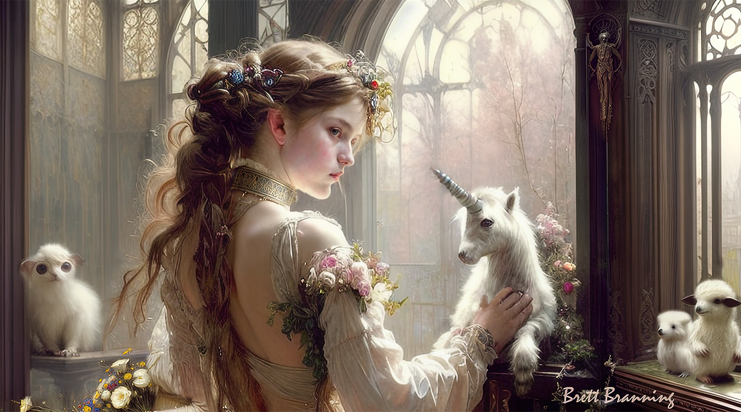 Celestial Steed — Brett Branning artwork