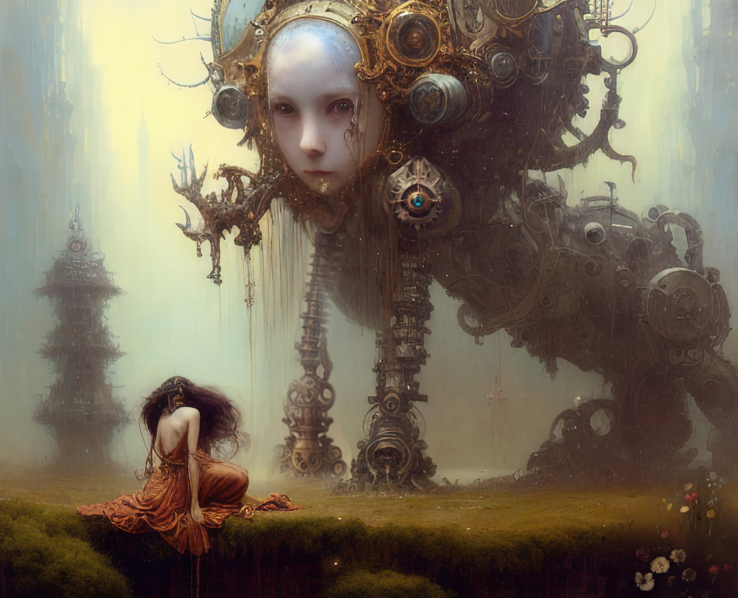 Moon Mother — Brett Branning artwork