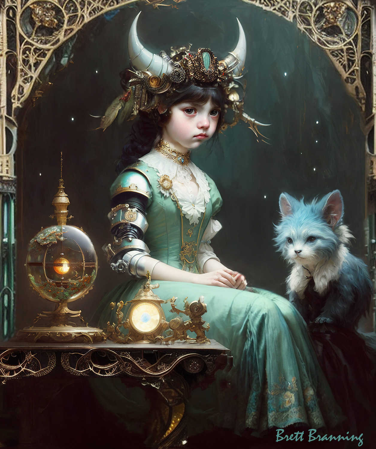Seraphina and Nebulon — Brett Branning artwork