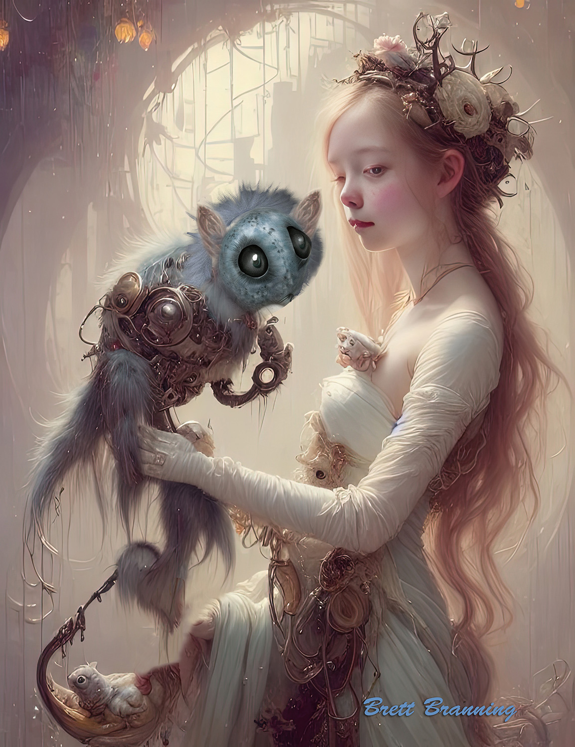Syrene and Symbis — Brett Branning artwork