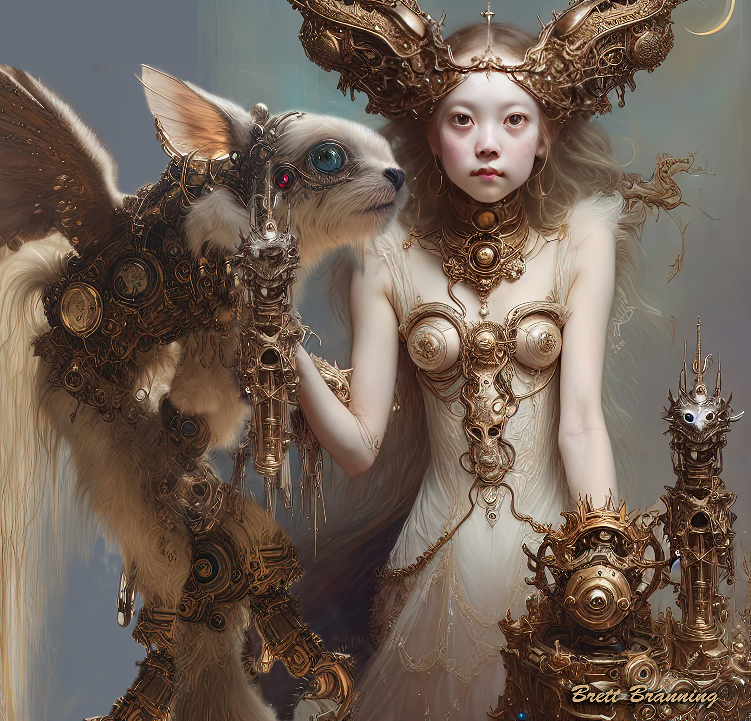 The Horned Princess — Brett Branning artwork