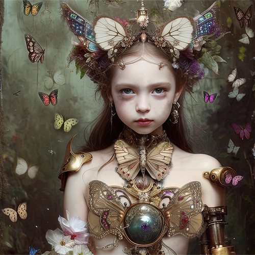 Butterfly Princess — Brett Branning artwork