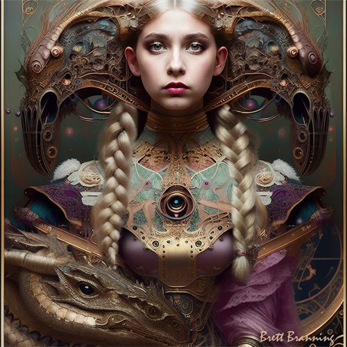 Dragon Queen — Brett Branning artwork