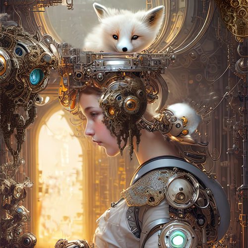 Eira's Spirit Fox — Brett Branning artwork