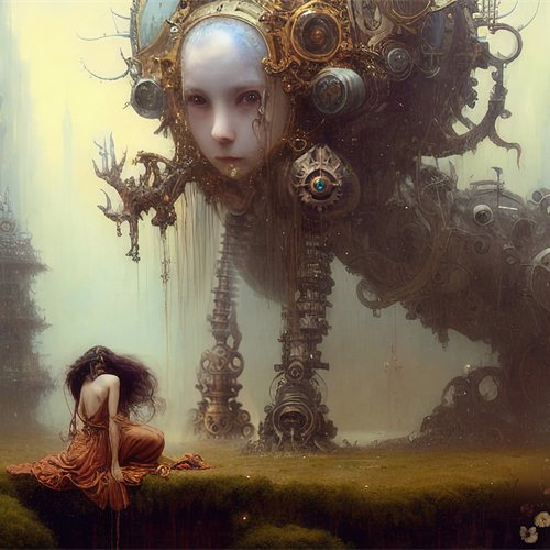 Moon Mother — Brett Branning artwork