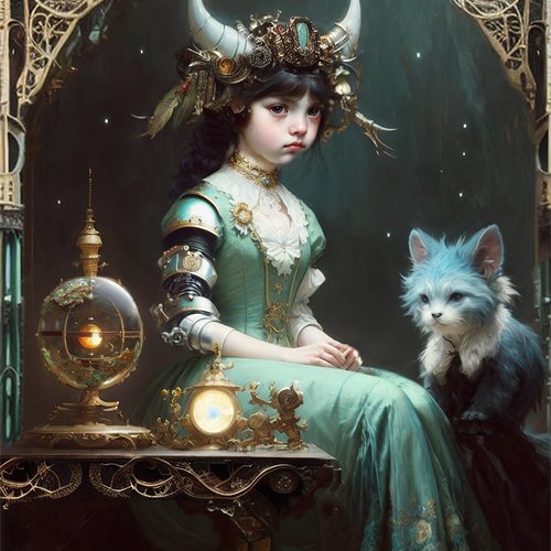 Seraphina and Nebulon — Brett Branning artwork