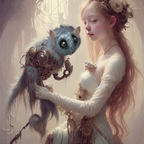 Syrene and Symbis — Brett Branning artwork