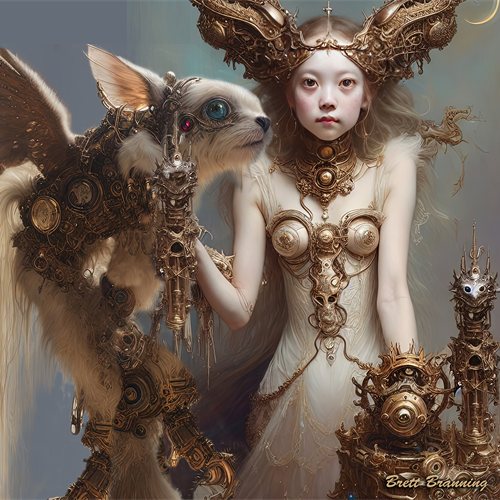 The Horned Princess — Brett Branning artwork